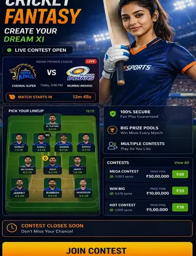 Hero11 (hero11 app) fantasy cricket & matchday visual 3